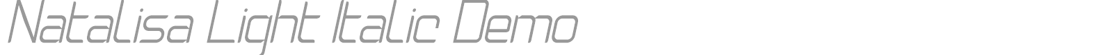 Natalisa font preview